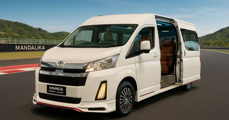 Sewa Mobil Hiace Luxury di Lombok