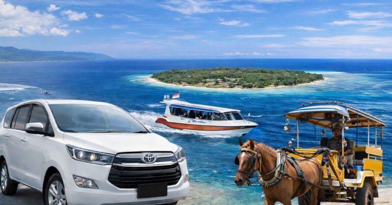 rental mobil Lombok ke pelabuhan Gili
